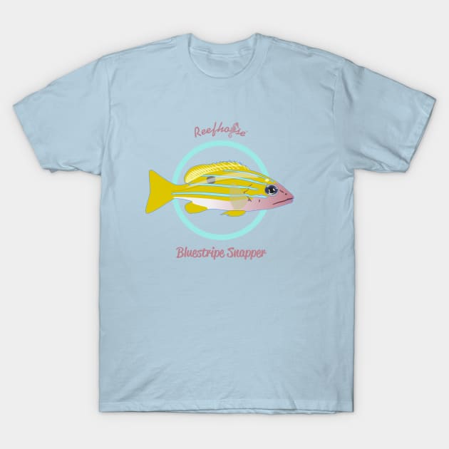 Bluestripe Snapper T-Shirt by Reefhorse